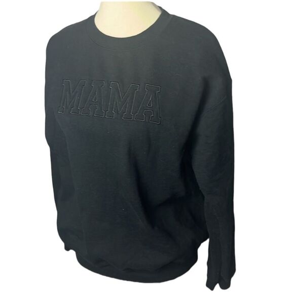Custom Made Black Mama Crewneck Sweater - Picture 1 of 7